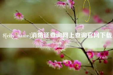 如东消防证查询网上查询官网下载
