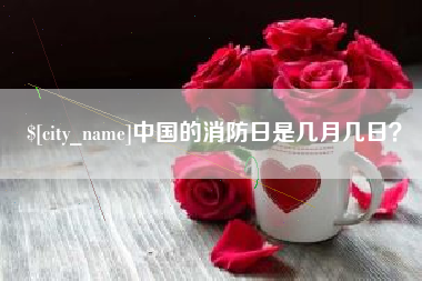 如东中国的消防日是几月几日？