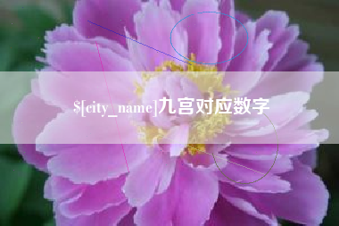 如东九宫对应数字