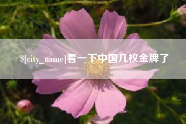 如东看一下中国几枚金牌了