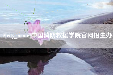 如东中国消防救援学院官网招生办