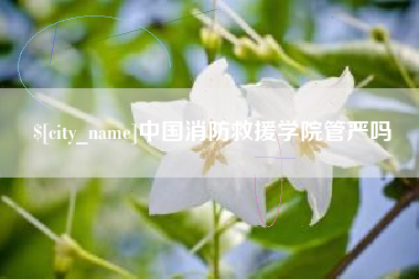 如东中国消防救援学院管严吗