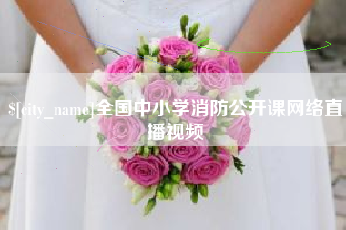 如东全国中小学消防公开课网络直播视频