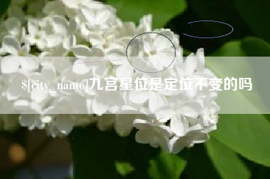 如东九宫星位是定位不变的吗