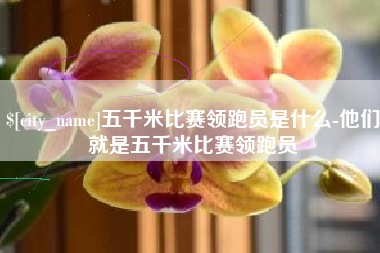 如东五千米比赛领跑员是什么-他们就是五千米比赛领跑员