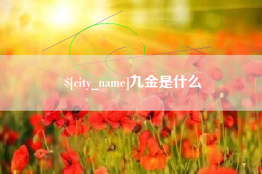 如东九金是什么
