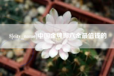 如东中国金牌哪六金最值钱的