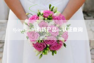 如东消防产品ccc认证查询