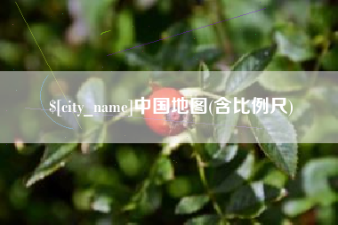 如东中国地图(含比例尺)